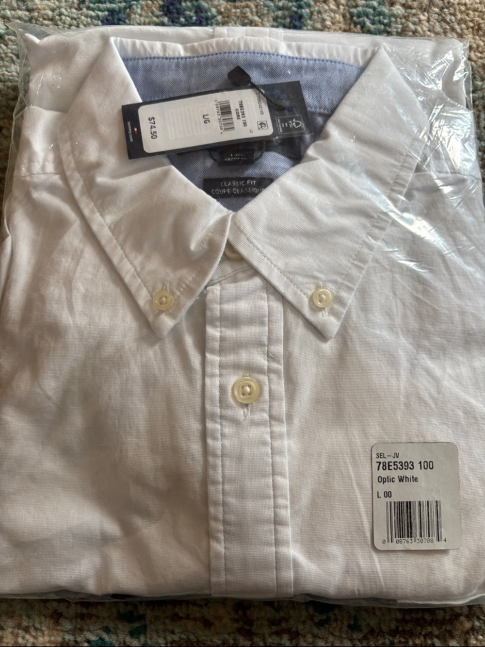 Tommy Hilfiger Optic White Button-Down Shirt